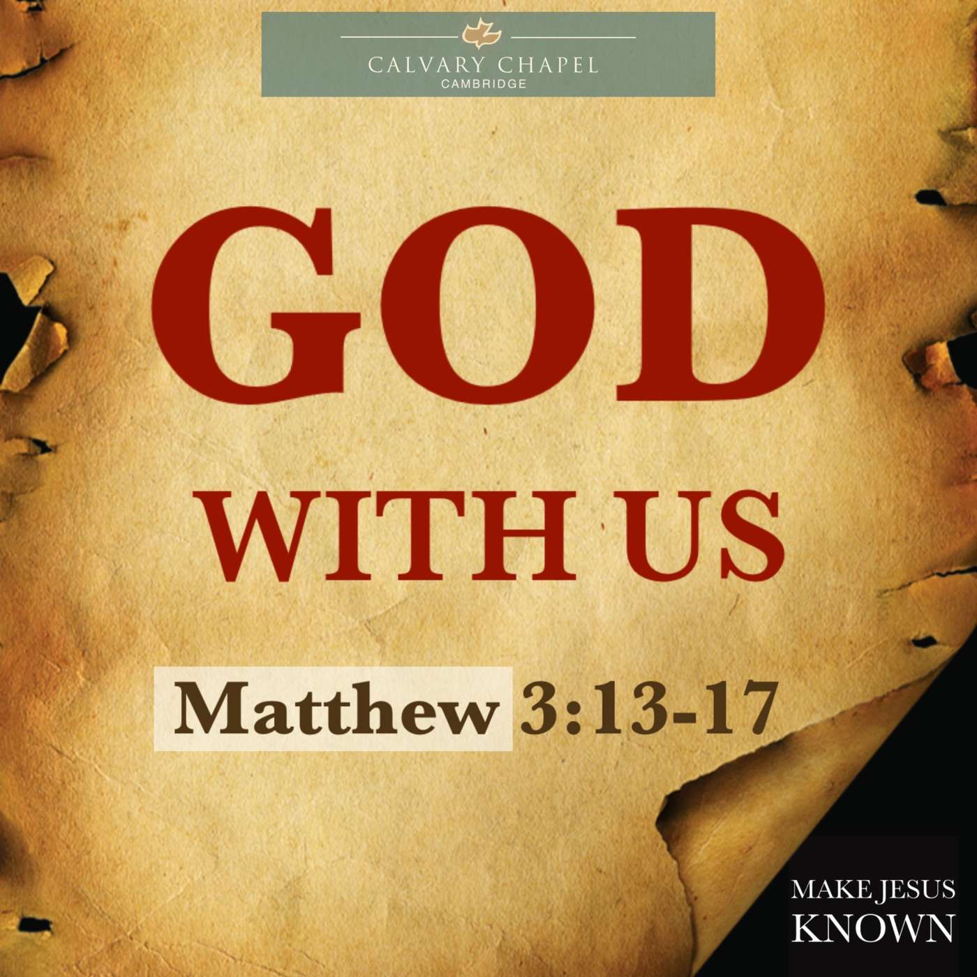Sermon 1. God With Us episode artwork