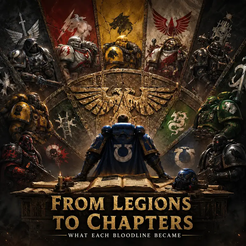 From Legions to Chapters: What Each Bloodline Became