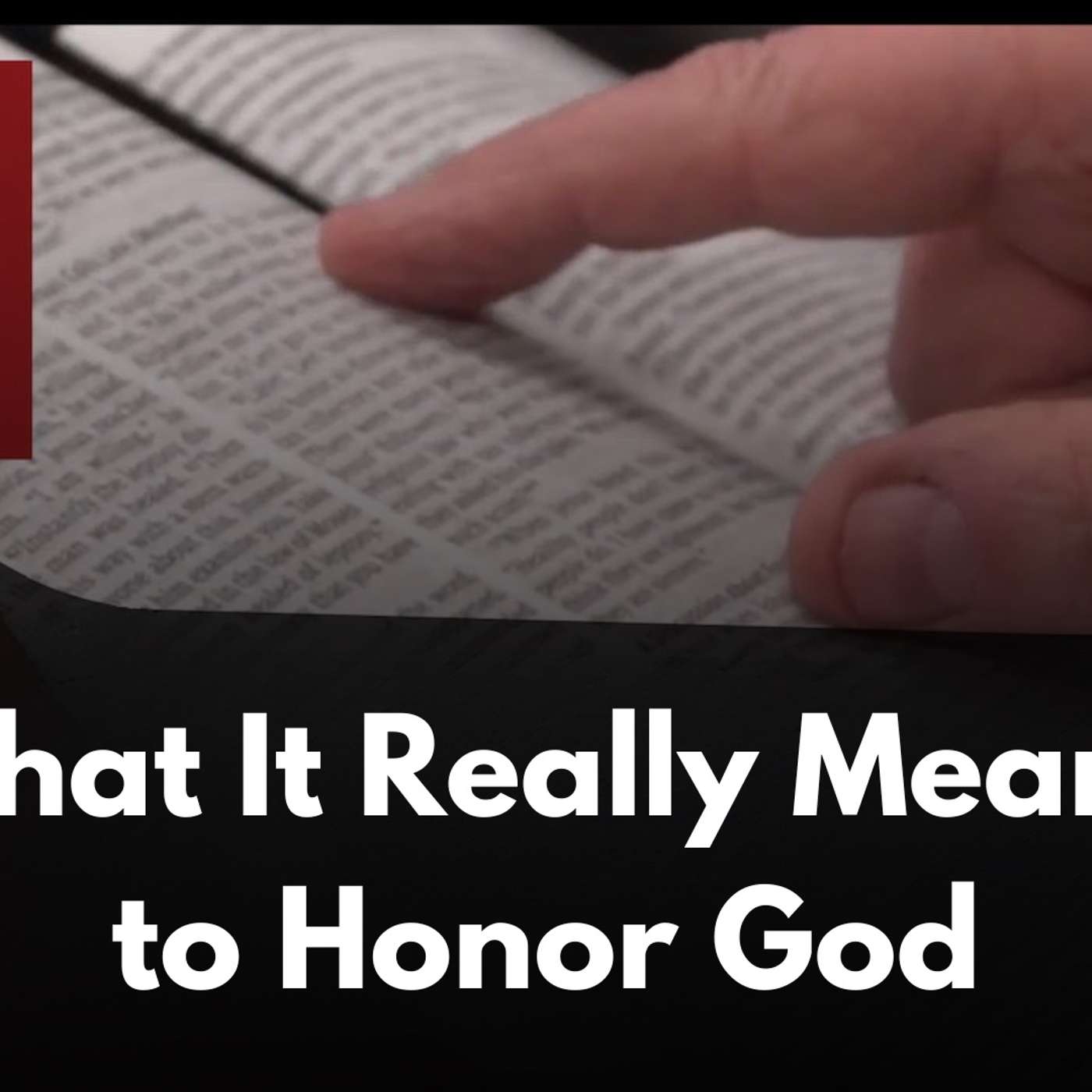 What does it mean to “honor God?” | October 21, 2025 episode artwork