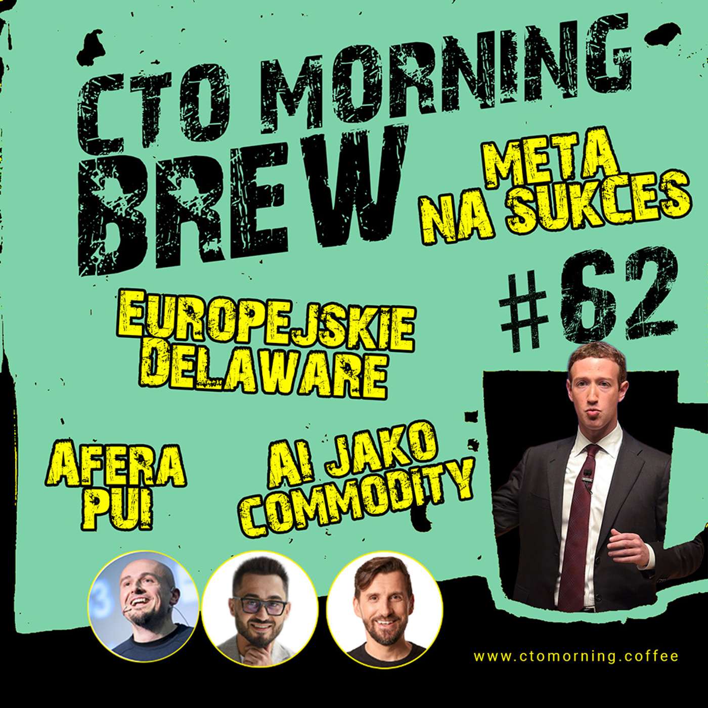 Brew #62: Europejskie Delaware wg Ursuli. Wizja AI jako commodity. Afera PUI. Meta na Sukces.