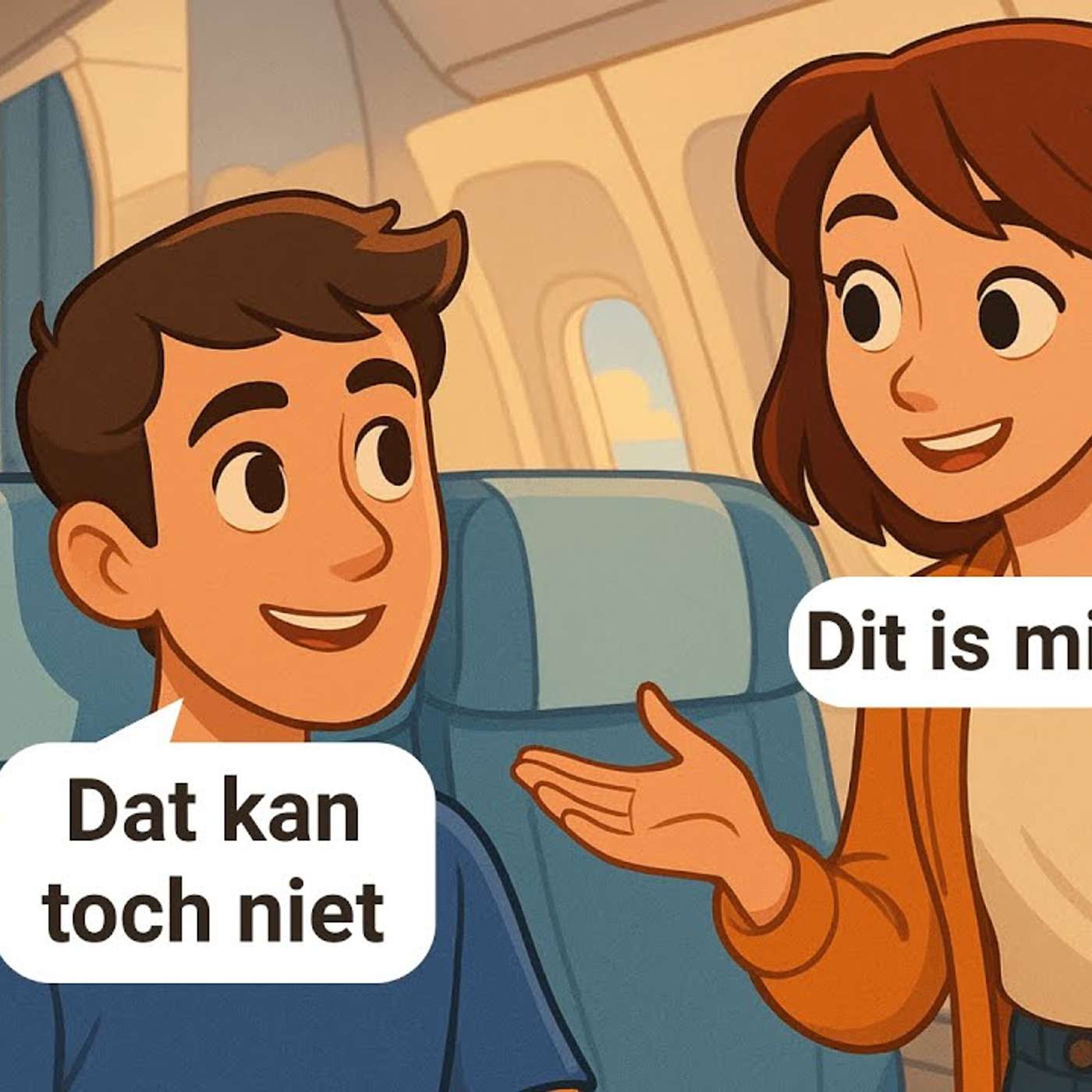 10 Airport Dialogues | Dutch Conversations for Beginners A1-A2