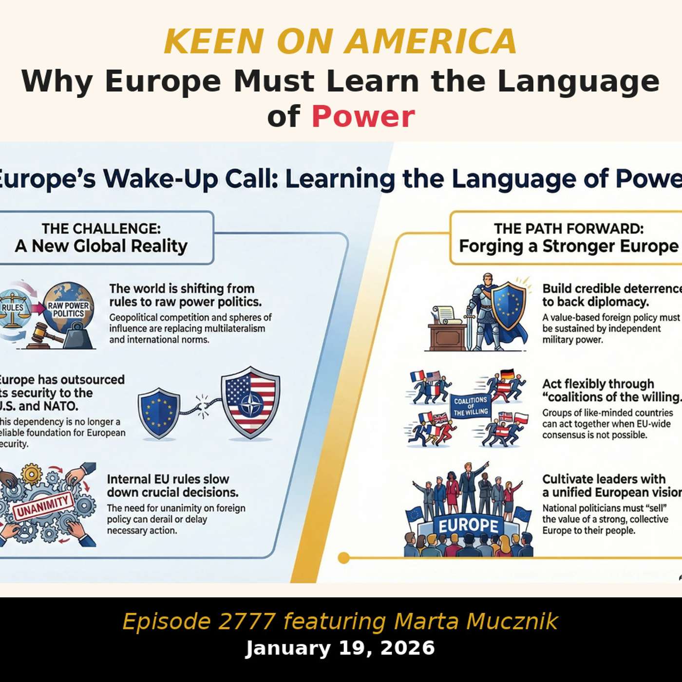 Why Europe Must Learn the Language of Power