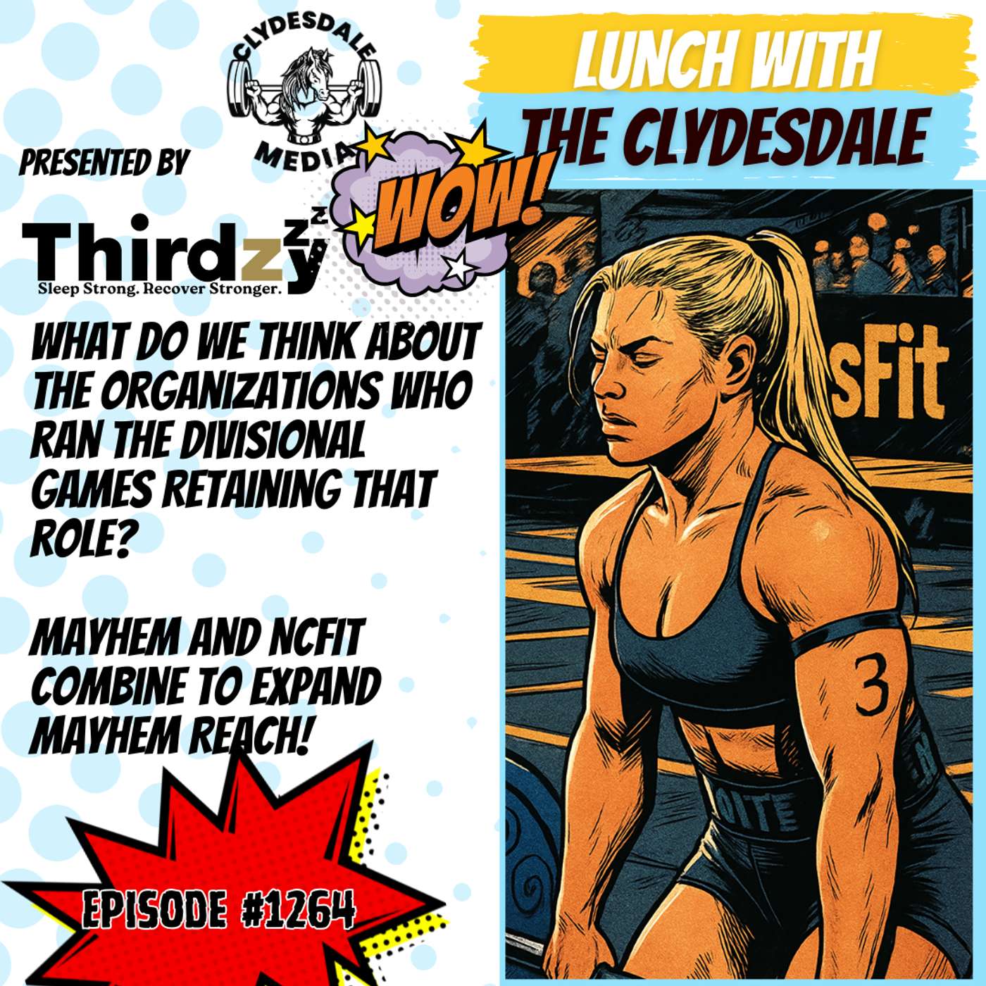 Lunch with the Clydesdale - Wrap up the Announcement About the Divisional Games episode artwork
