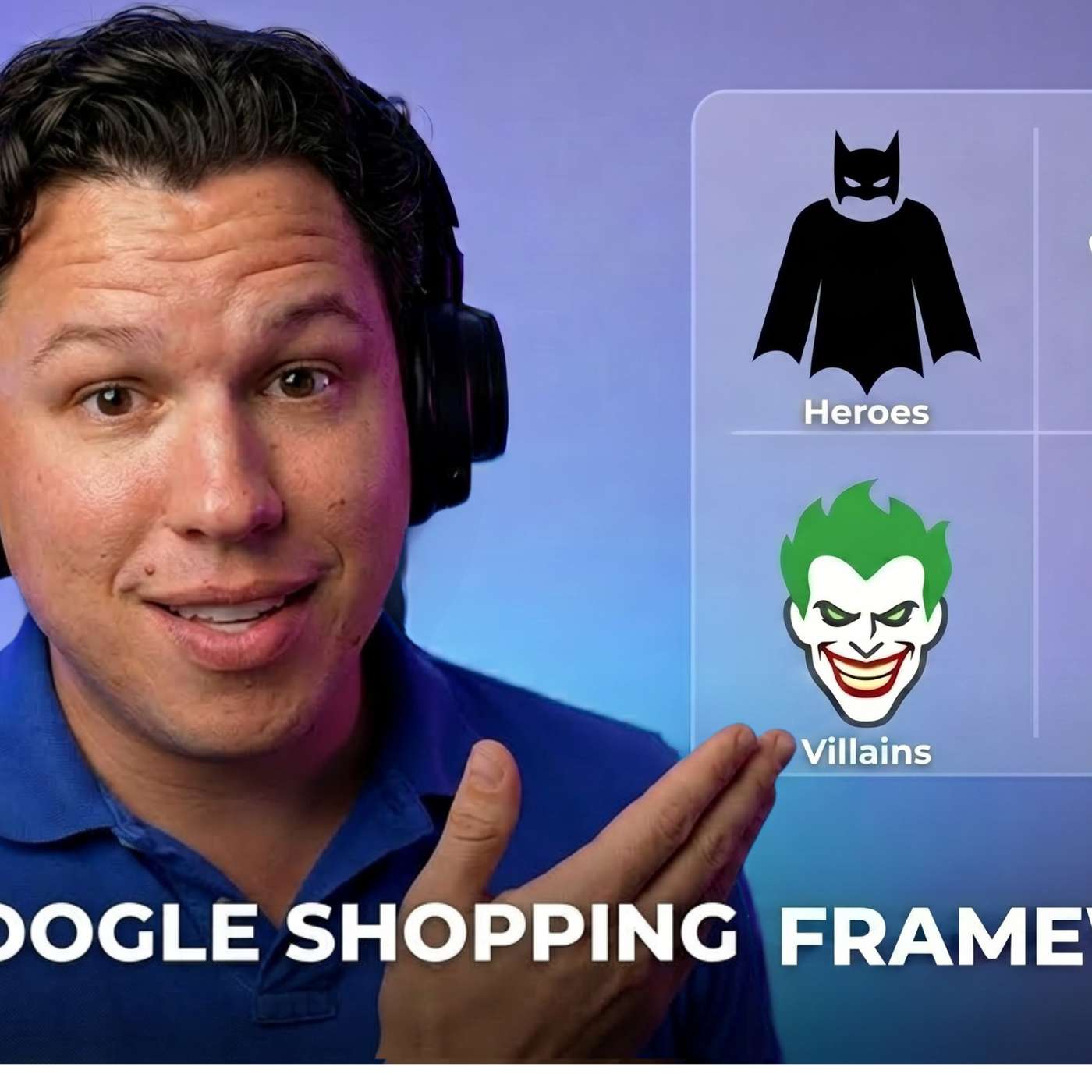 Heroes, Sidekicks, Villains & Zombies: Collin Slattery on Google Shopping
