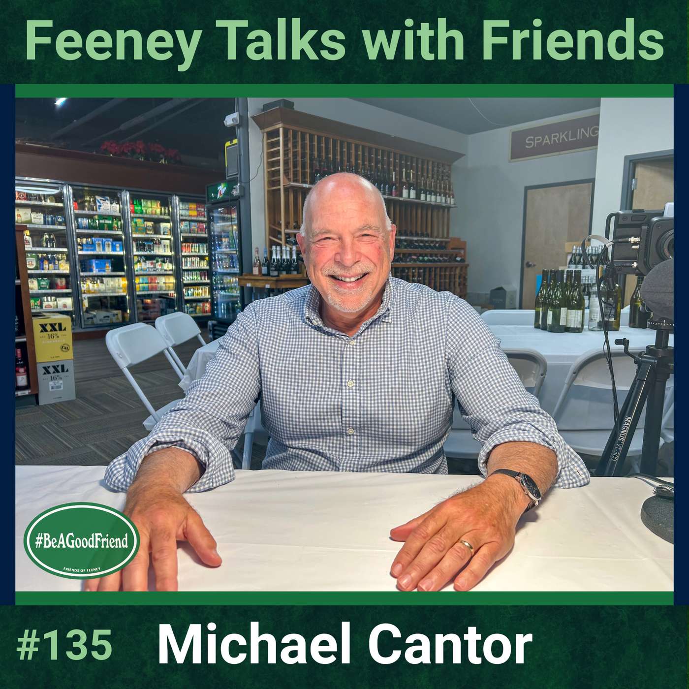 Feeney Talks With Friends