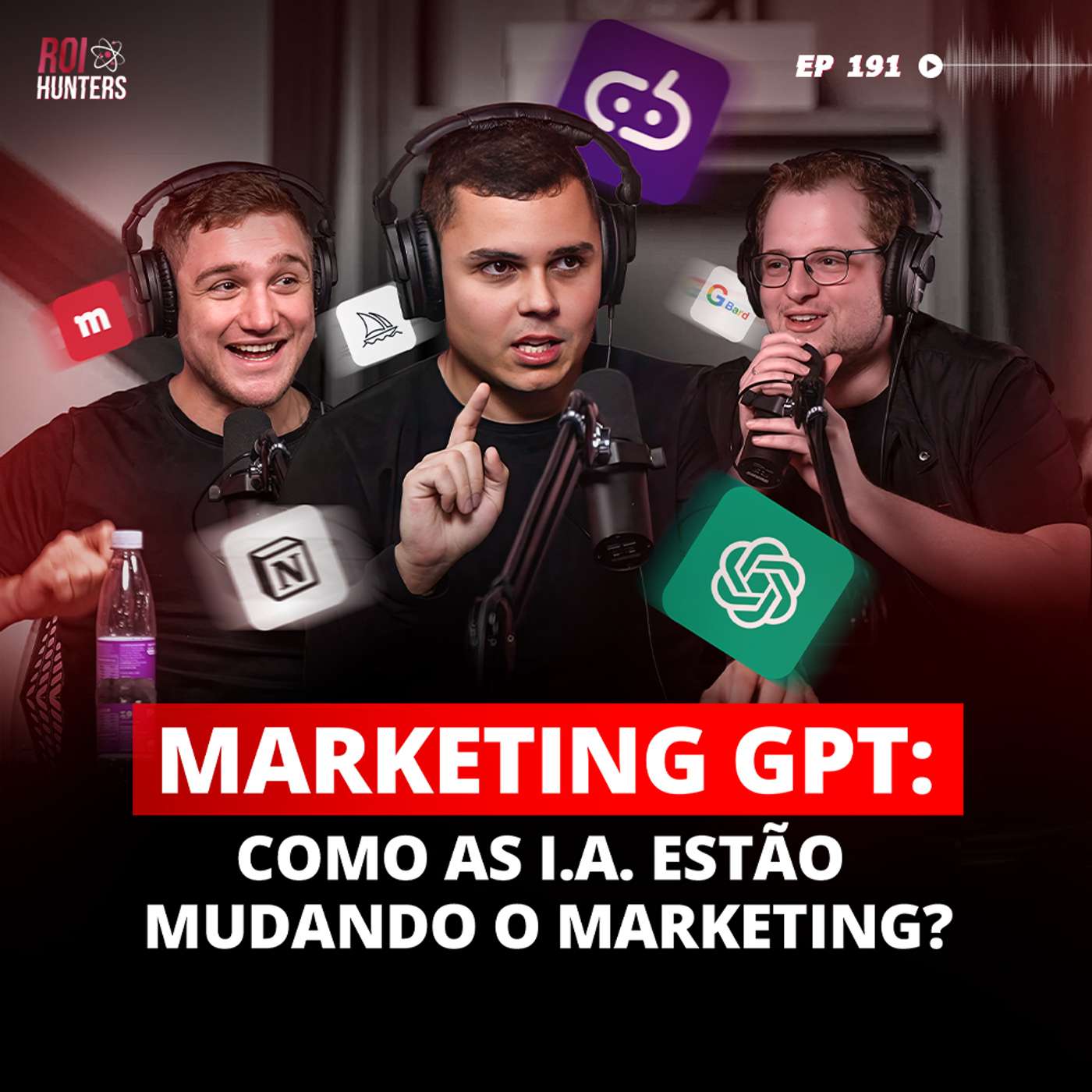 #191 - Como TREINAR a própria I.A. com FOCO no MARKETING? | Com Sérgio Fernandes episode artwork