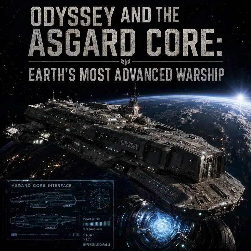 Odyssey and the Asgard Core: Earth’s Most Advanced Warship
