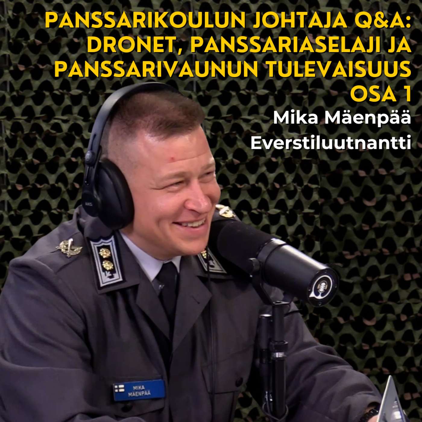 Q&A Mika Mäenpää, osa 1 - Dronet, panssariaselaji ja tulevaisuuden panssarivaunut