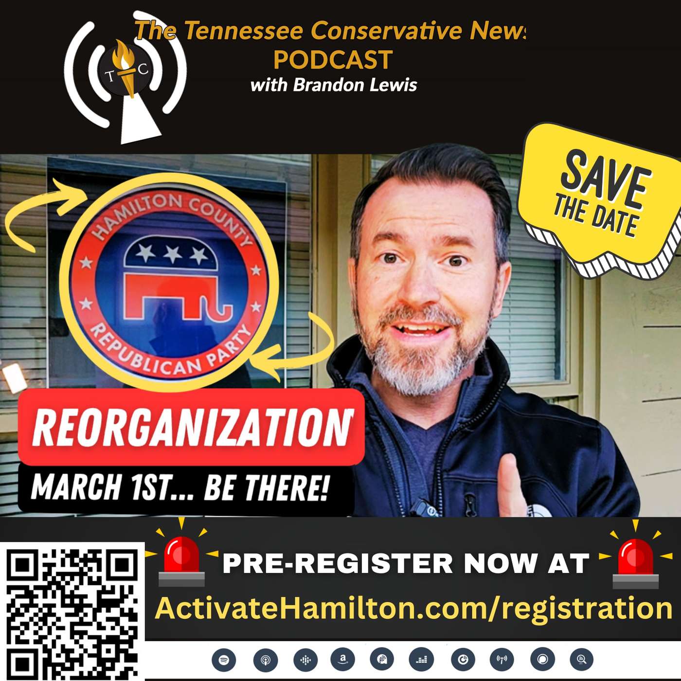 For My Conservative Friends Who Live In Hamilton County... Meet Me March 1st For The HCGOP Reorganization