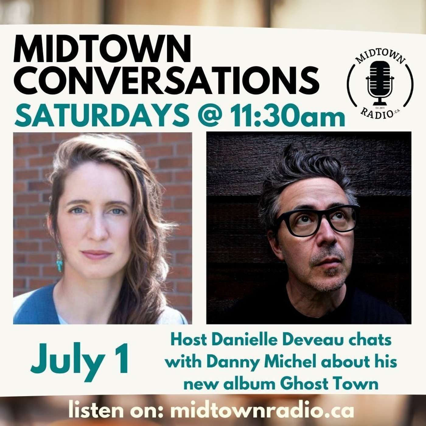 Danny Michel Discusses New Album 'Ghost Town' episode artwork