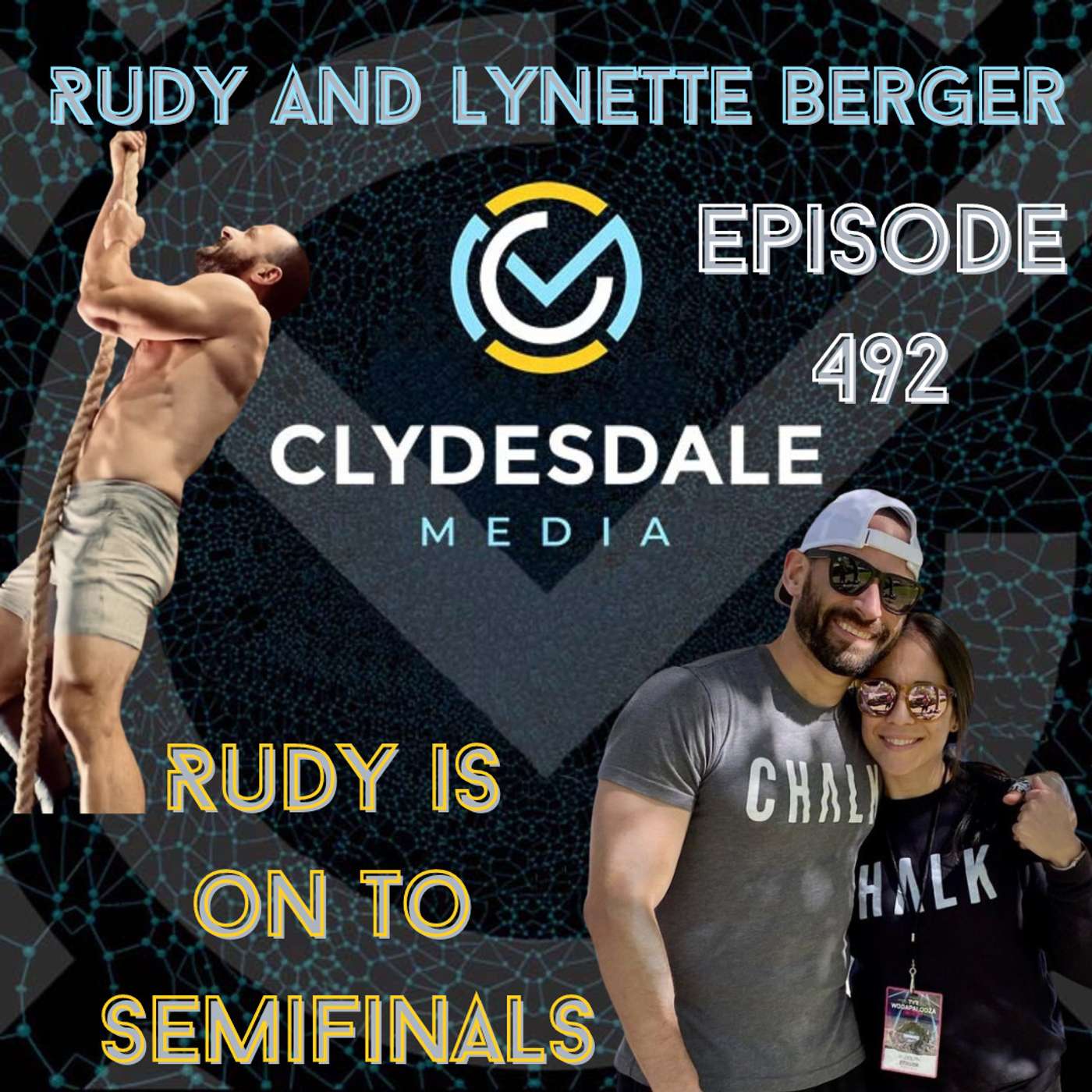 Rudy & Lynette Berger - Quarterfinals wrap up | Clydesdale Media 2023 CrossFit Games Athlete Series episode artwork
