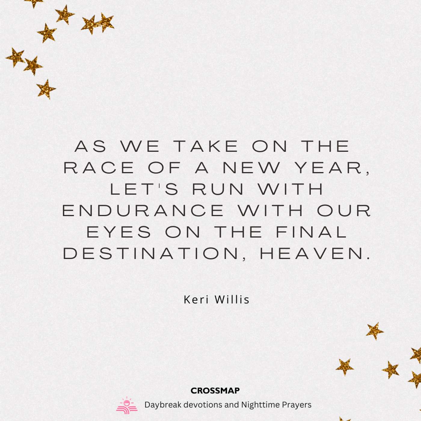 New Year, New Focus: Exit Signs and Spiritual Perseverance