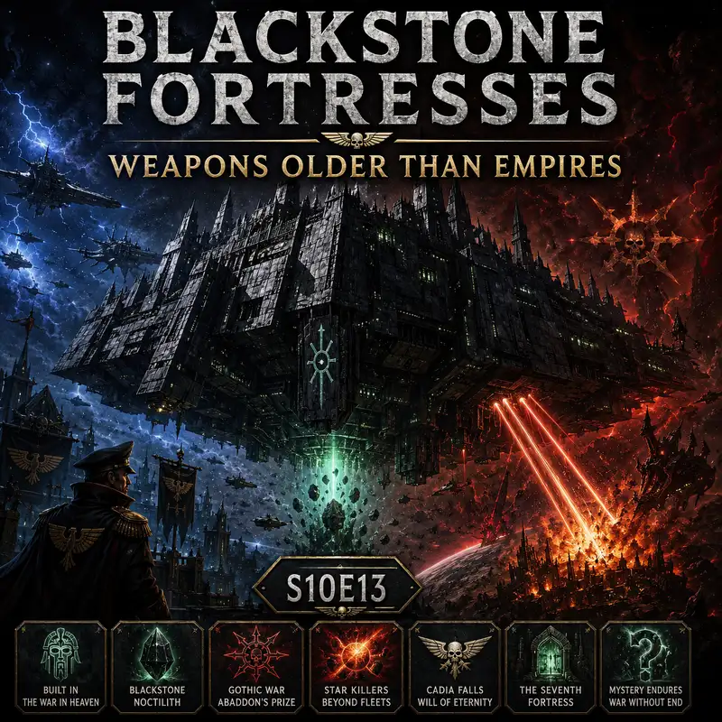 Blackstone Fortresses: Weapons Older Than Empires