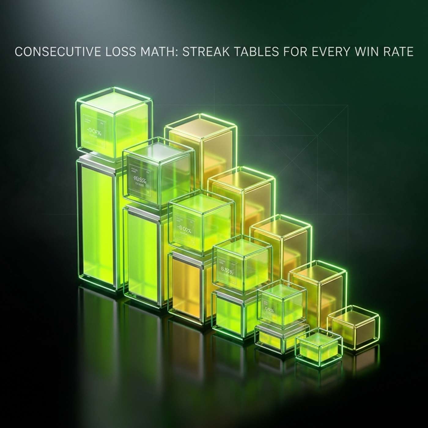 Consecutive Loss Math: Streak Tables for Every Win Rate