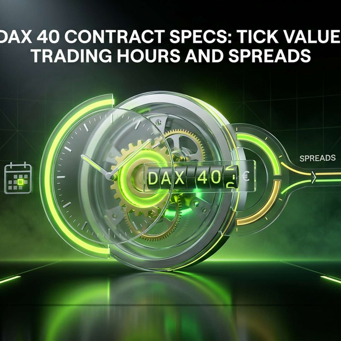 DAX 40 Contract Specs: Tick Value, Trading Hours and Spreads