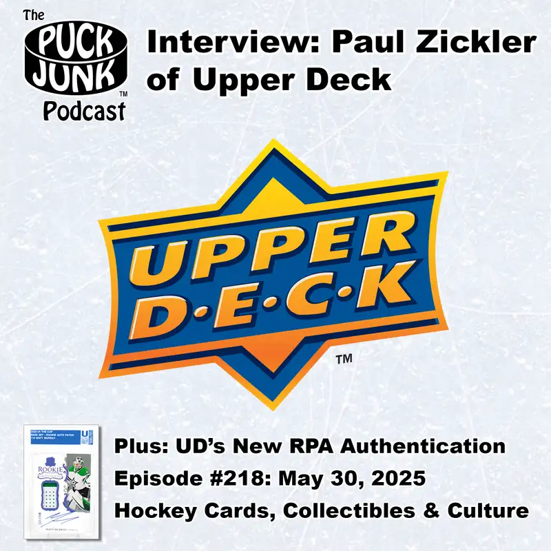 Interview with Paul Zickler of Upper Deck