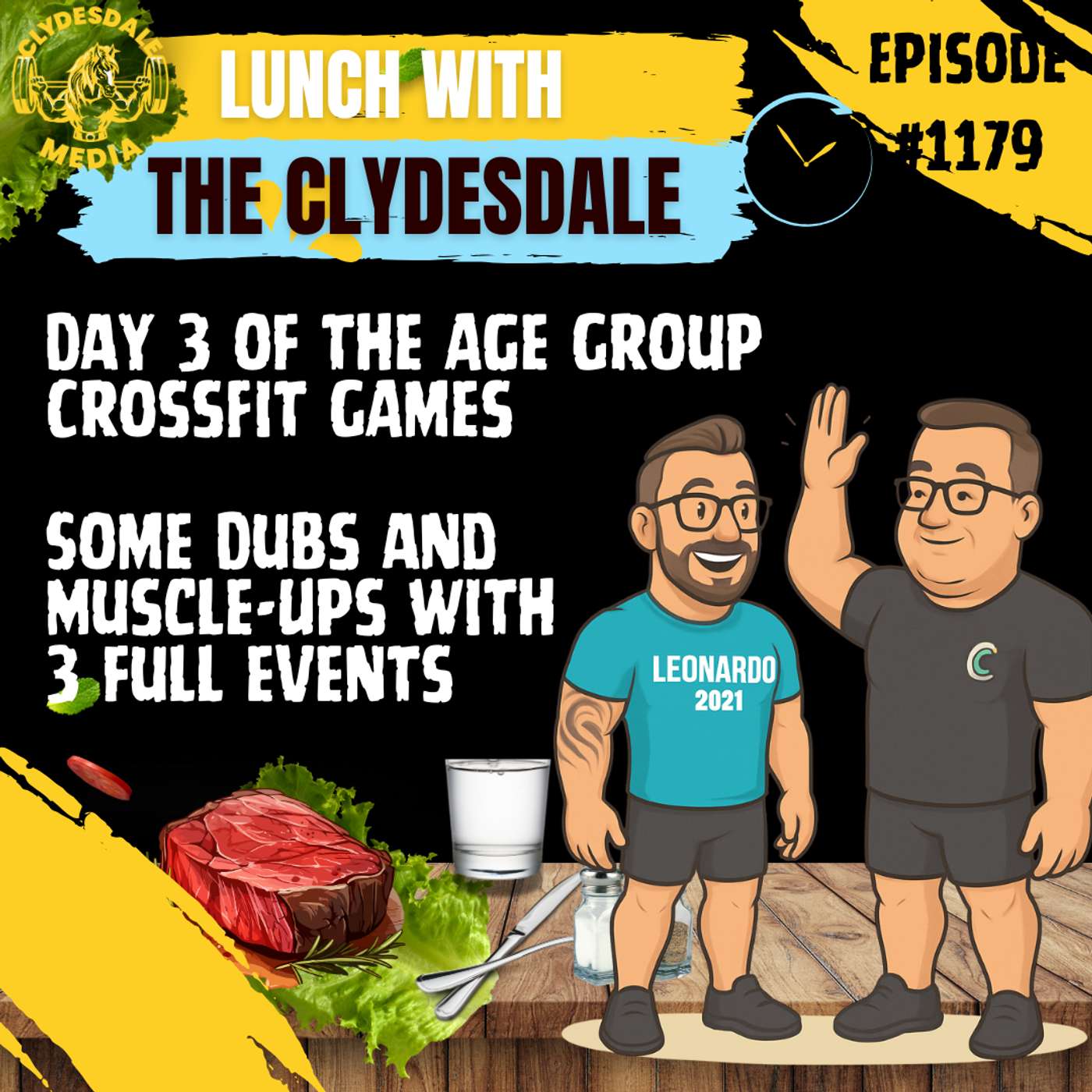 Lunch with the Clydesdale - Day 3 at the Age Group CrossFit Games! episode artwork