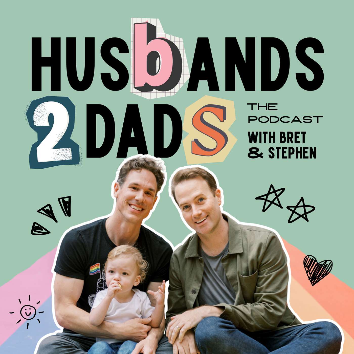 Husbands 2 Dads Podcast Artwork