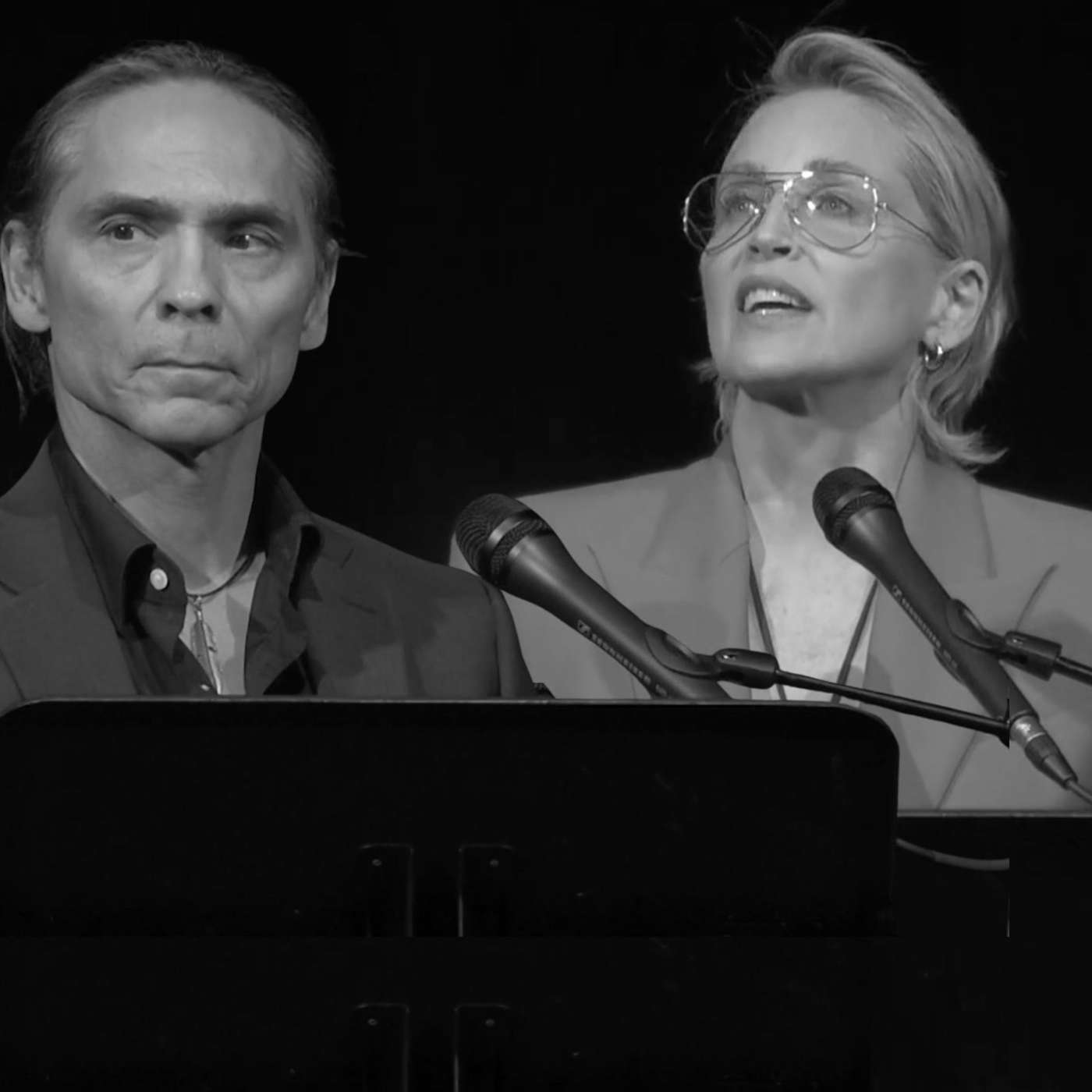 HONORING VETERANS: Dark Winds' Zahn McClarnon Performs "Wind Song" by William Lang & Casino's Sharon Stone Performs "Bitter Tea" by Elaine Little