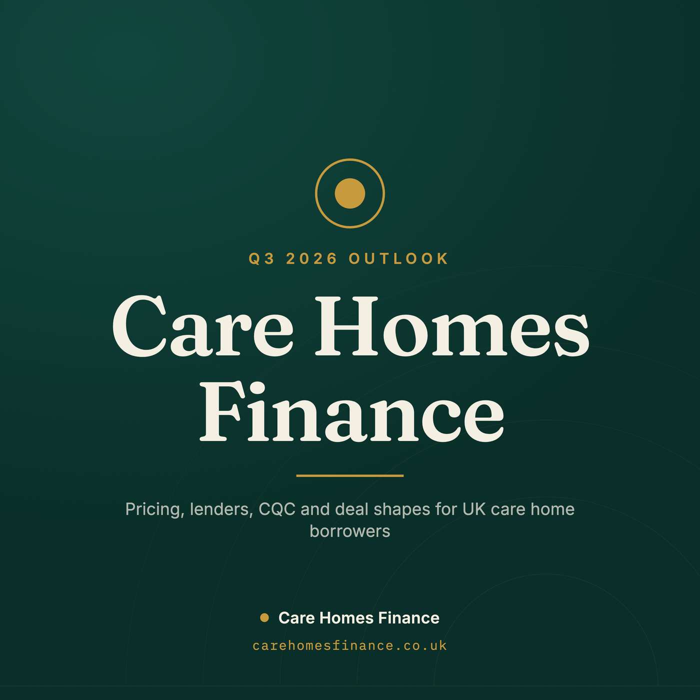 Care Home Finance