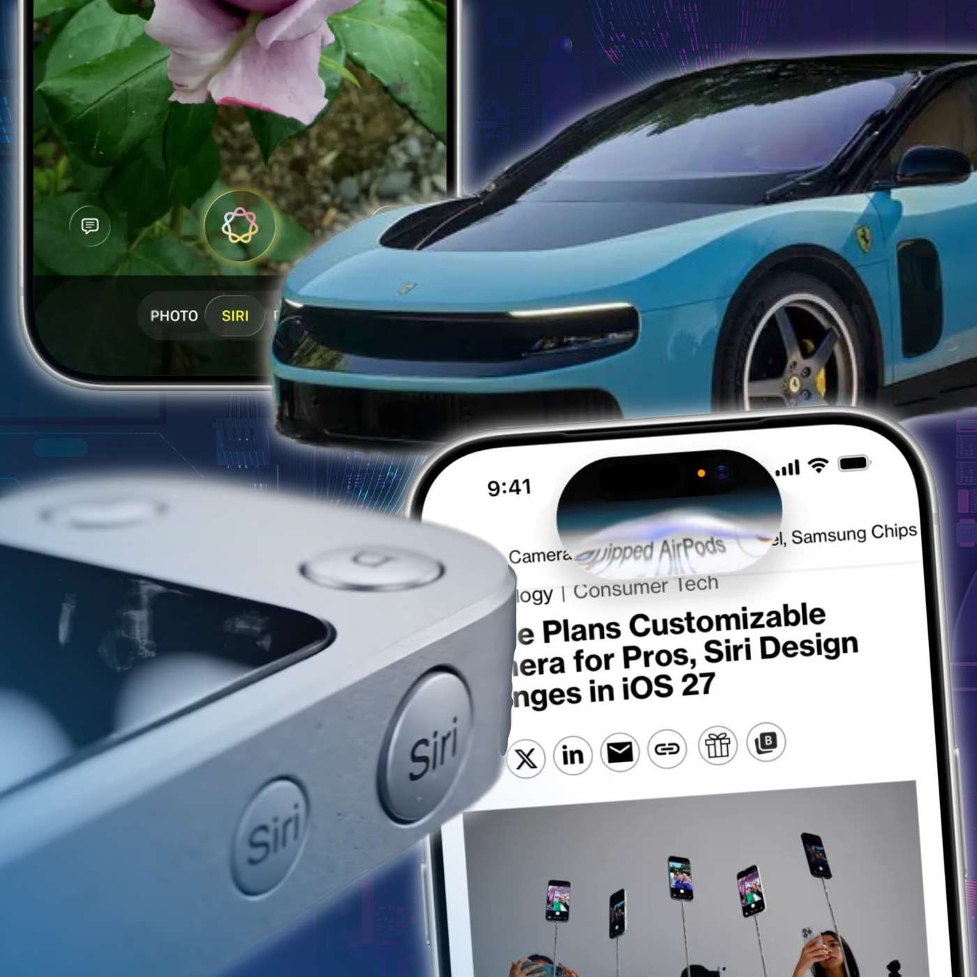 iOS 27 Siri Leak, Jony Ive’s Ferrari, AI Slop Crash Out