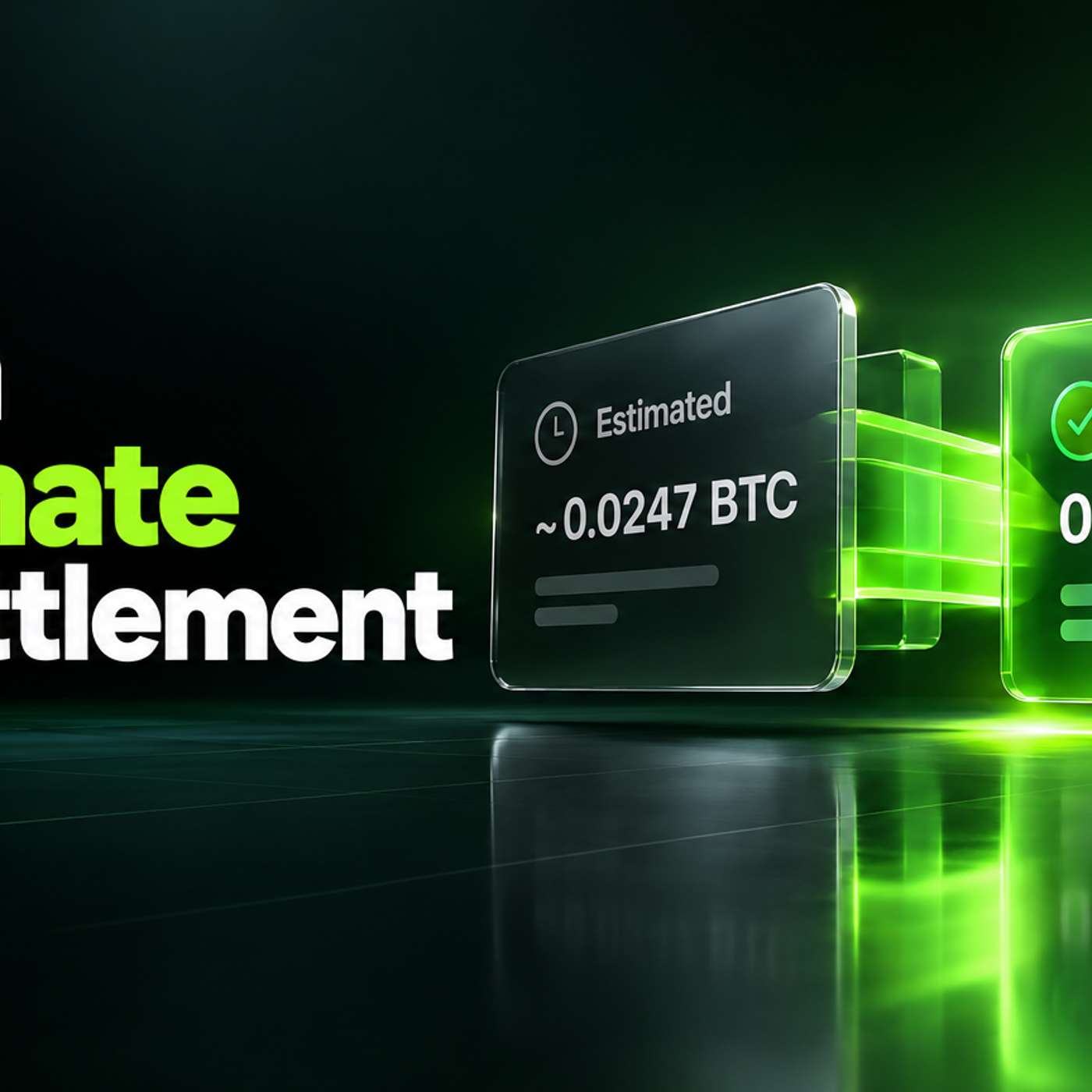 Estimated vs Received: Why a Crypto Order Shows "About" Before It Settles