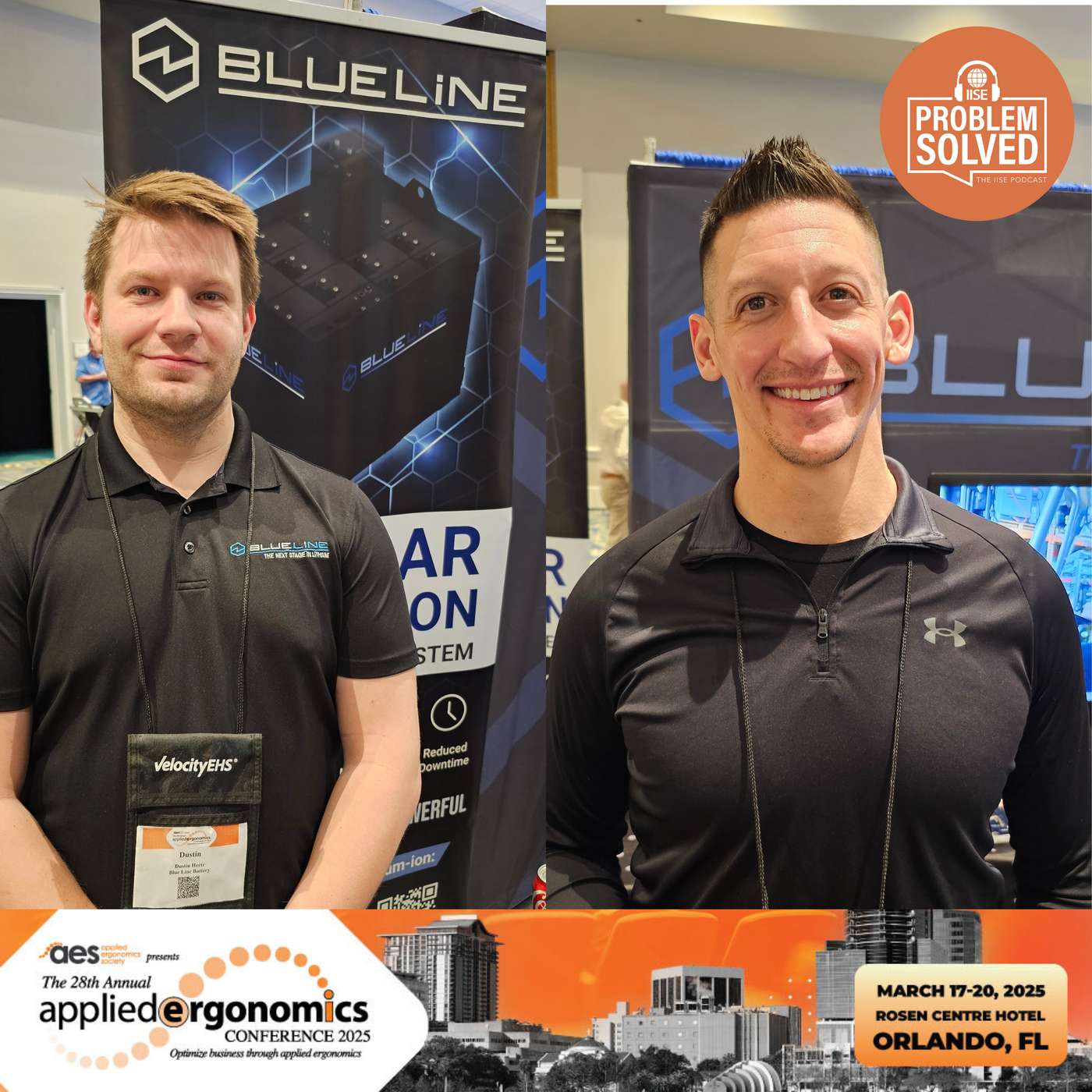 #AppliedErgo2025 Podcast Break — Dustin Herte and Chris Gromowski, Blue Line Battery