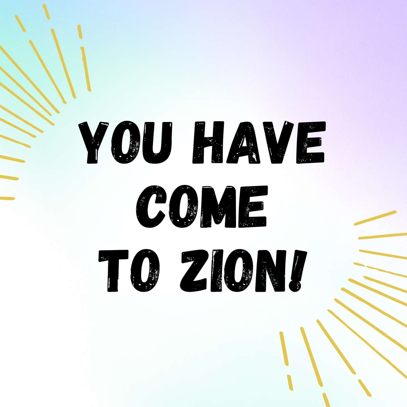 You Have Come To Zion (David Lyon) episode artwork