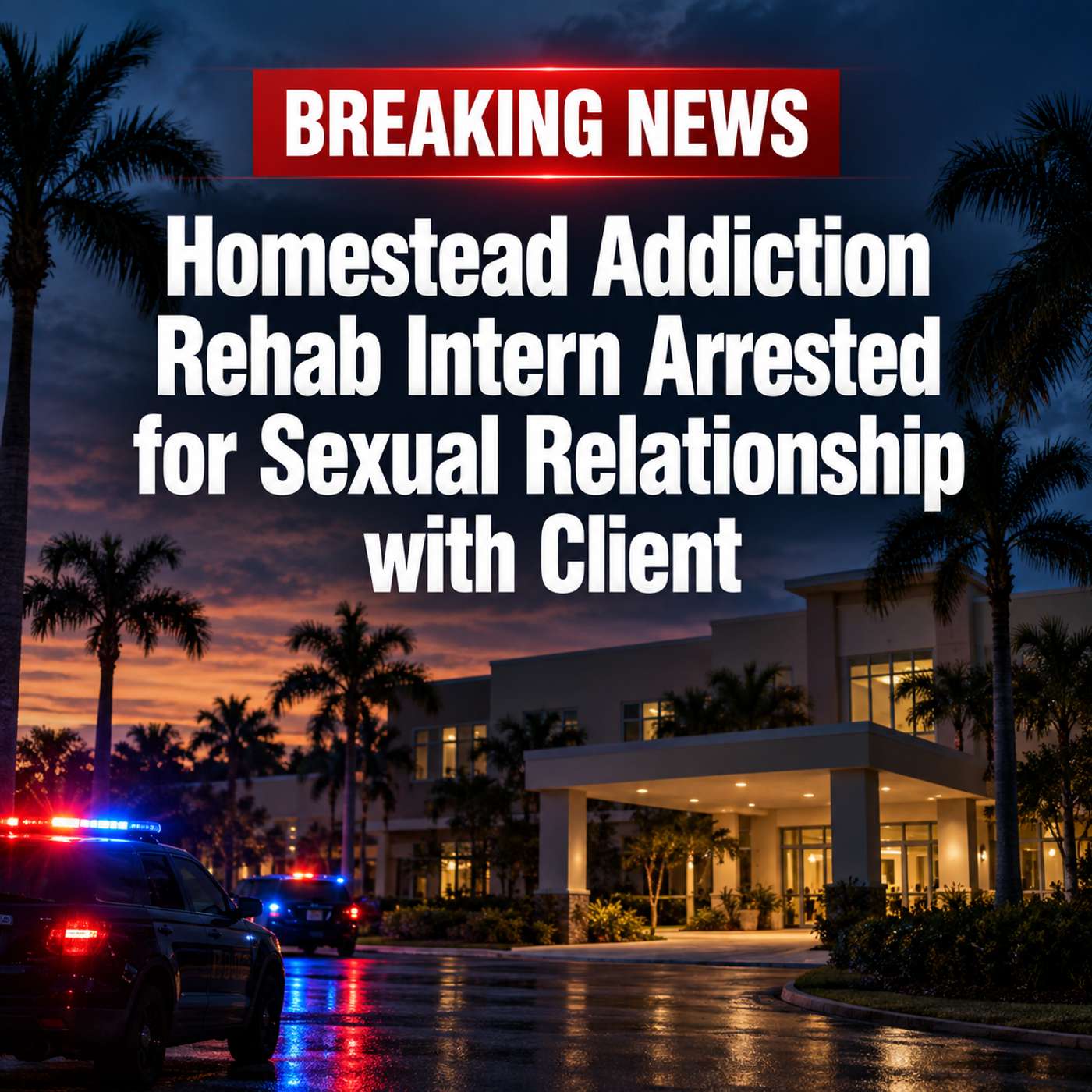 Homestead Addiction Rehab Intern Arrested for Sexual Relationship with Client