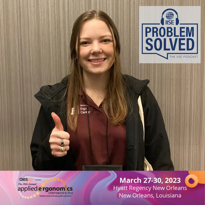 #AppliedErgo2023 Podcast Break — Michayla Strange, Texas A&M University