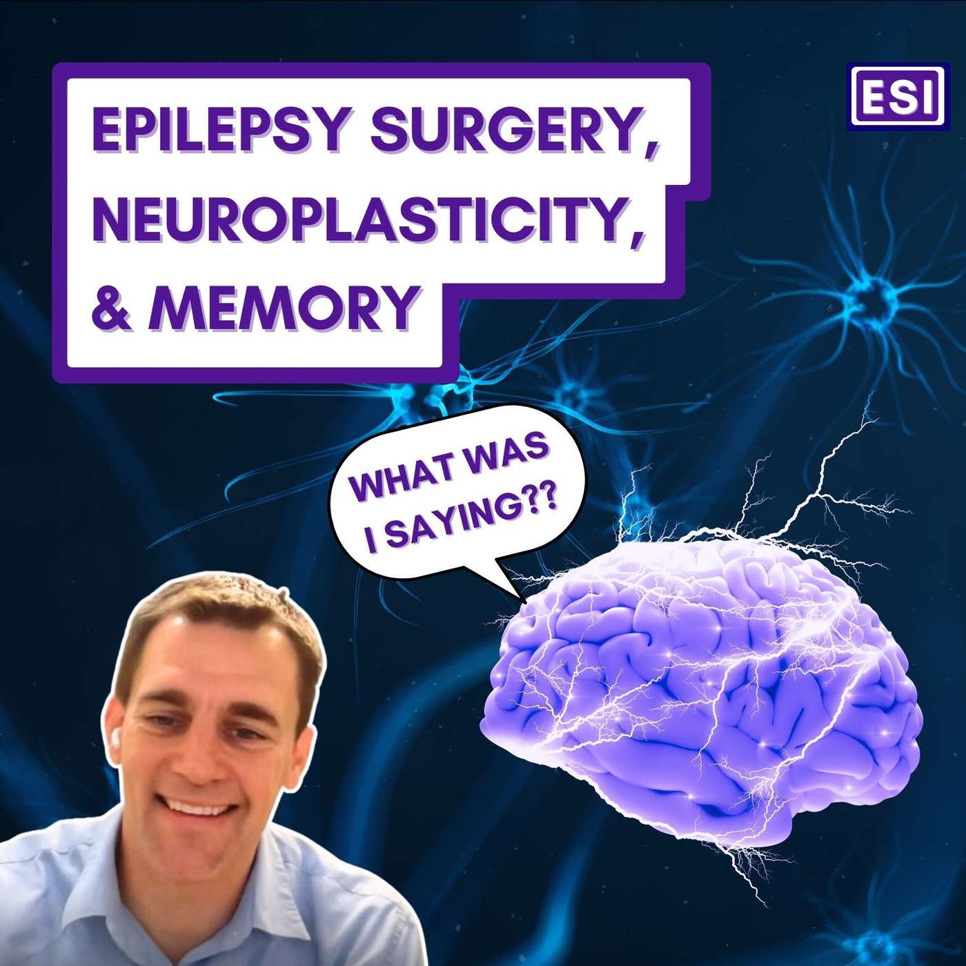 Epilepsy Surgery, Neuroplasticity, & Memory - Jon Kleen episode artwork