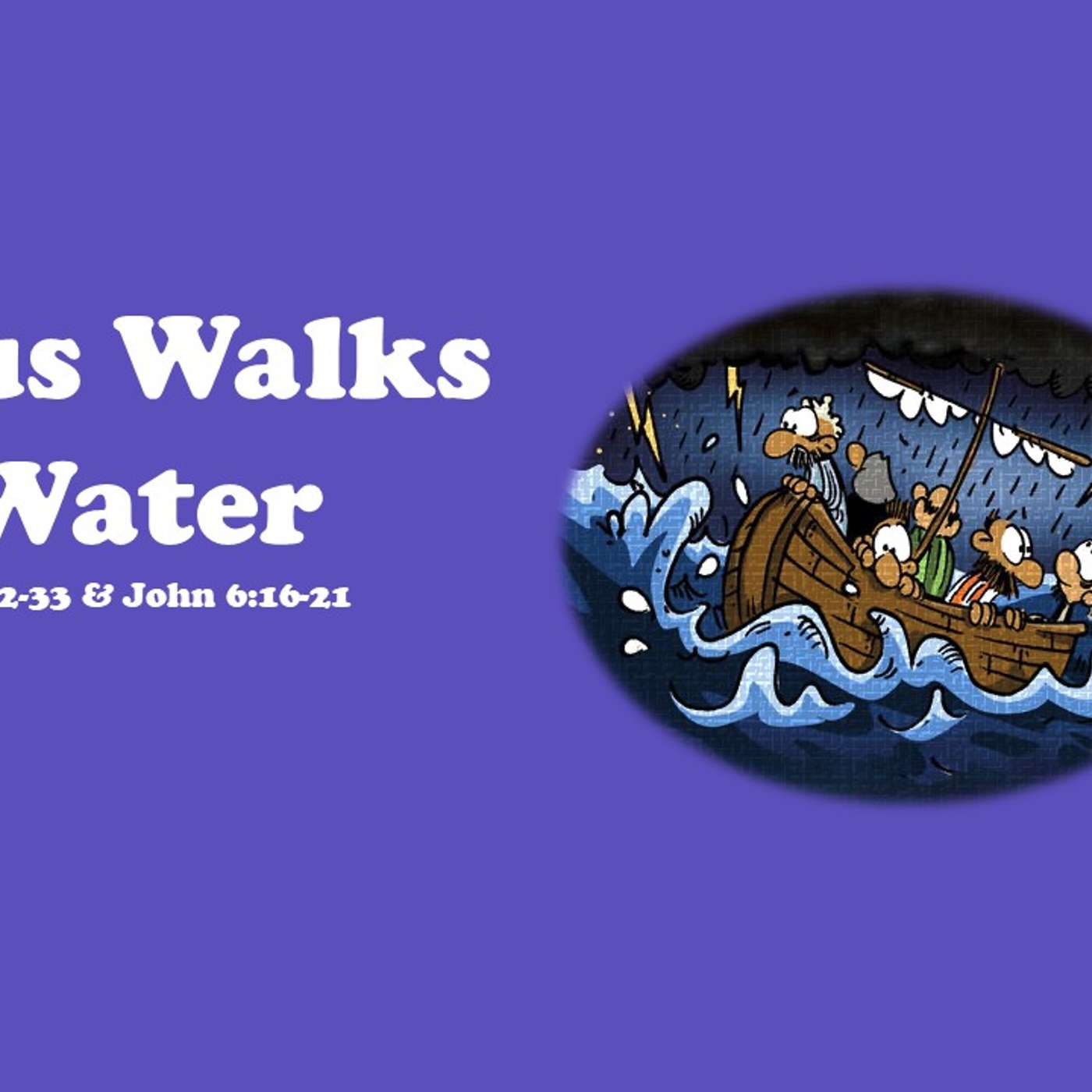 Children's Service - Jesus Walks on Water | 07/20/25 Afternoon Service