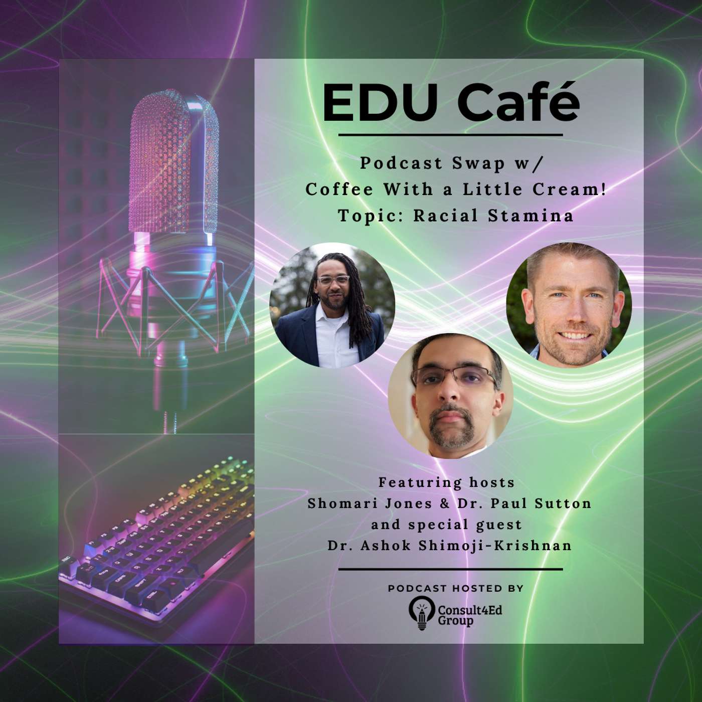 Racial Stamina: Podcast Swap with Coffee with a Little Bit of Cream episode artwork