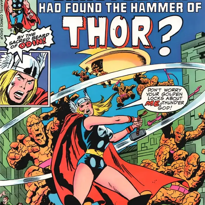 What if Jane Foster had found the hammer of Thor? Super-Sized With Special Guest Elliot of @ElliotComicArt (from What If #10, a Marvel comics alternate universe)