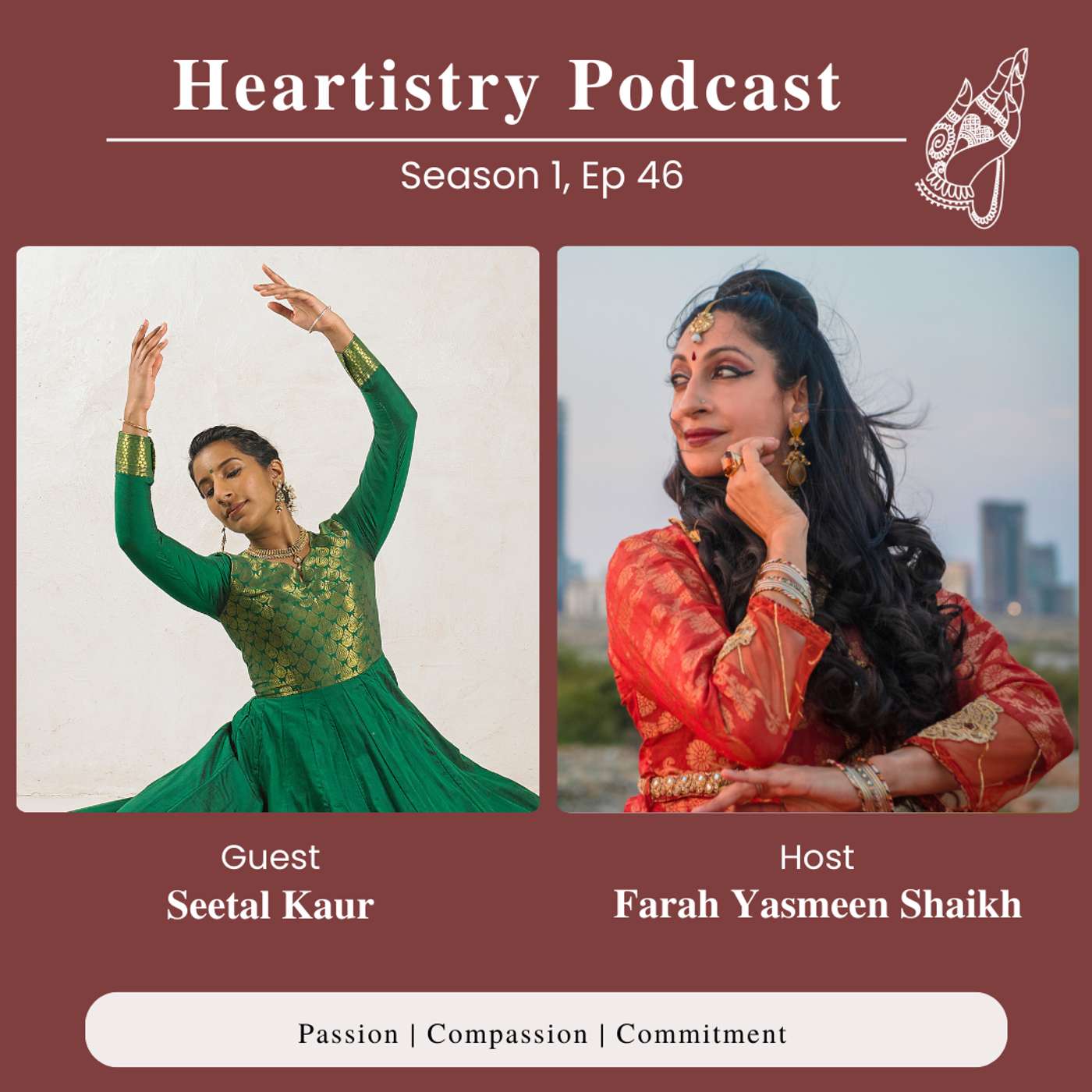 S1 Ep 46 - Seetal Kaur - Arts manager, dance artist & social activist episode artwork