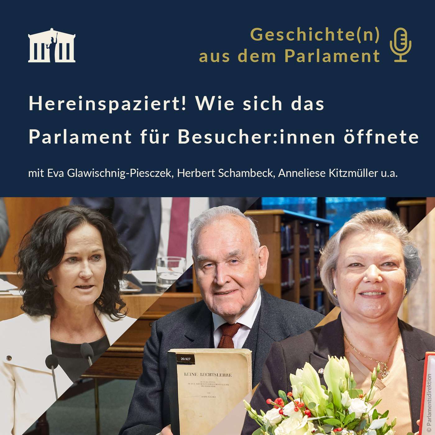 Hereinspaziert! Wie sich das Parlament für Besucher:innen öffnete episode artwork