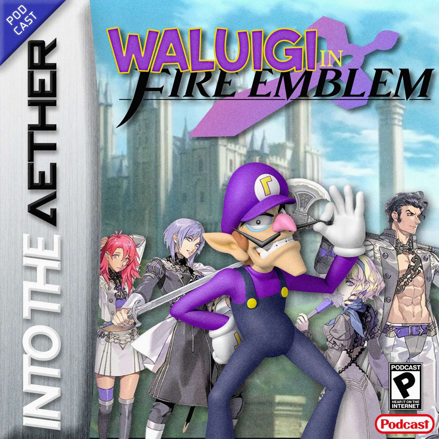 Waluigi in Fire Emblem (feat. Monster Hunter Rise + Dragon Quest)