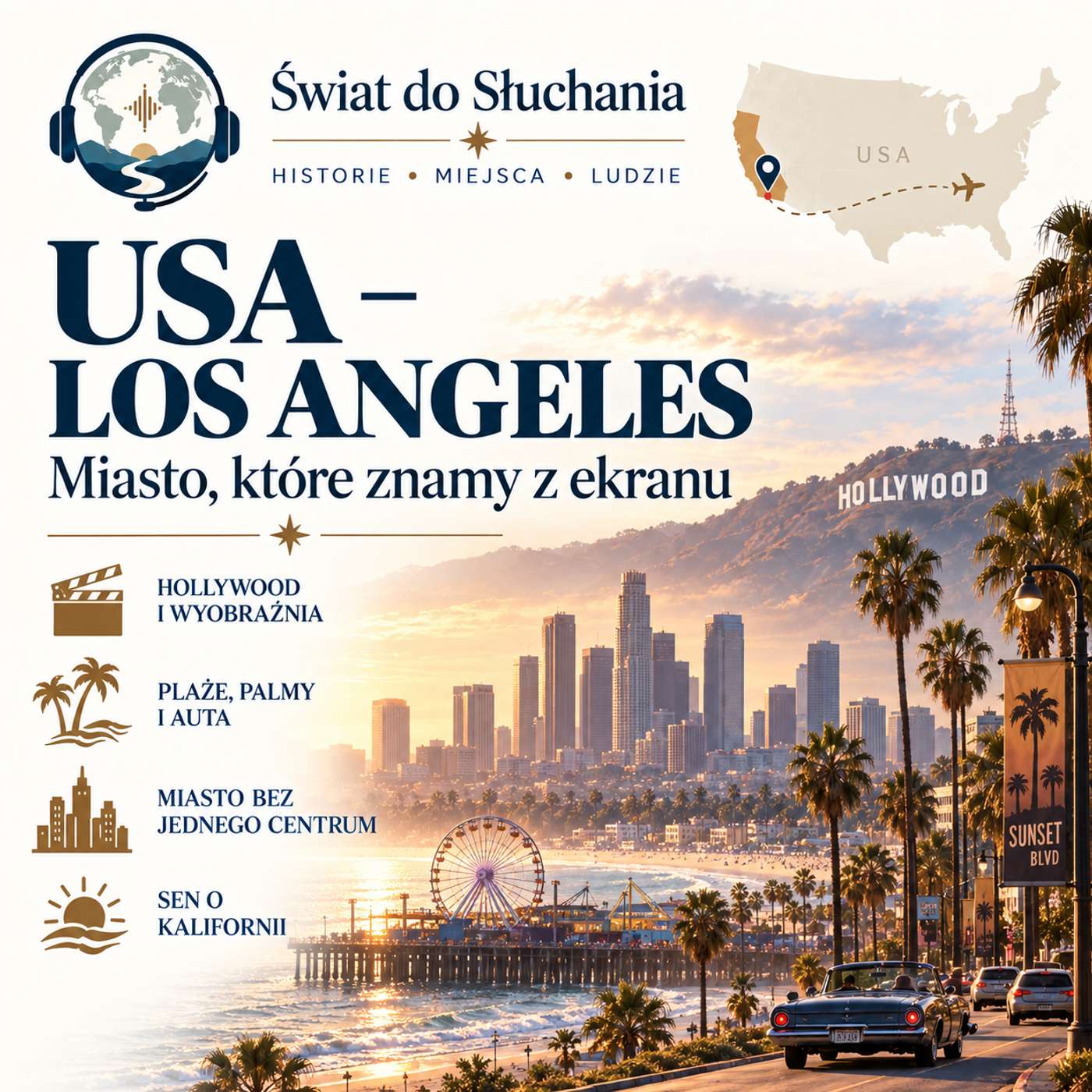 USA - Los Angeles. Miasto, które znamy z ekranu. episode artwork