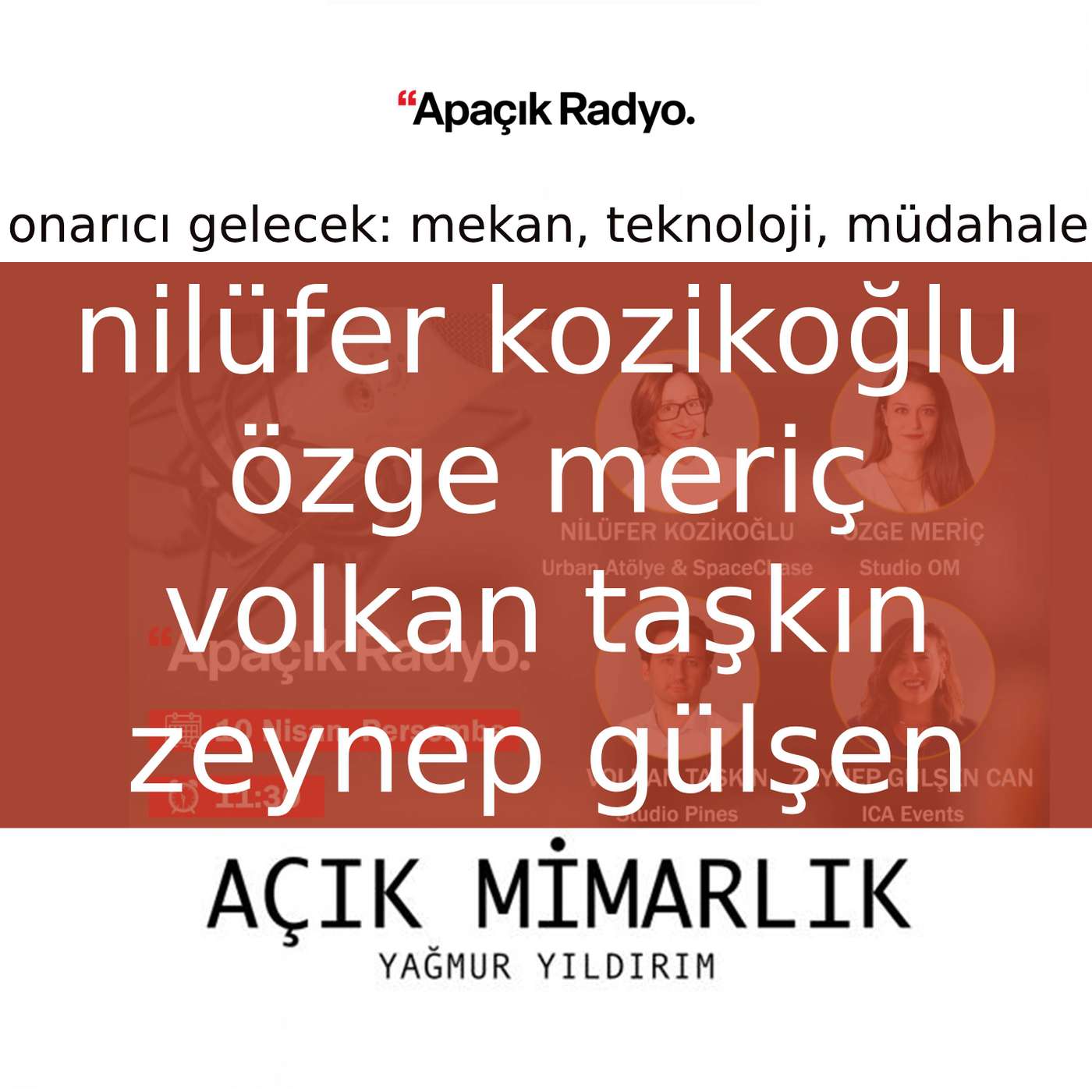 Onarıcı gelecek: mekan, teknoloji, müdahale