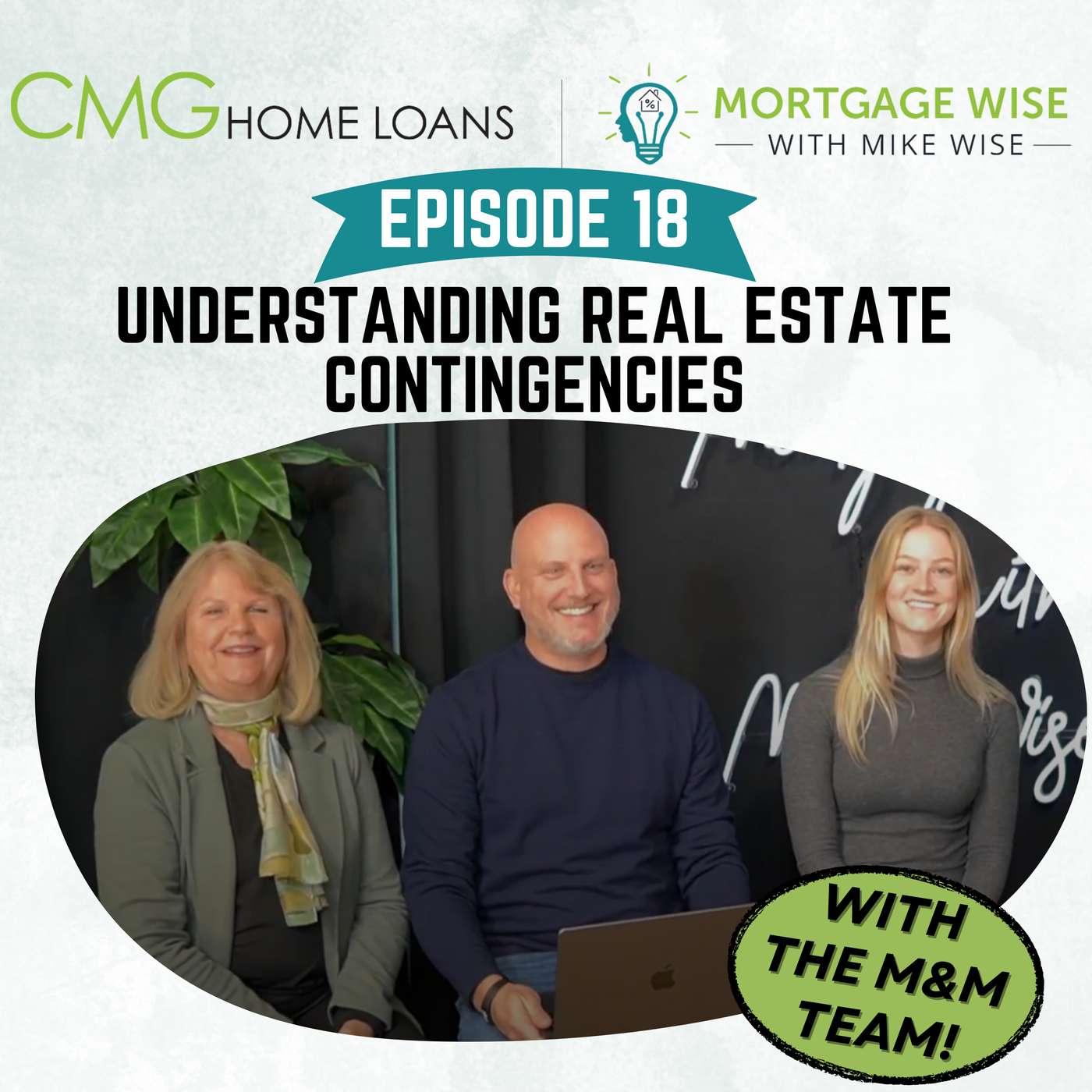 Understanding Real Estate Contingencies w/ The M&M Team :: Ep 18 Mortgage Wise with Mike Wise episode artwork