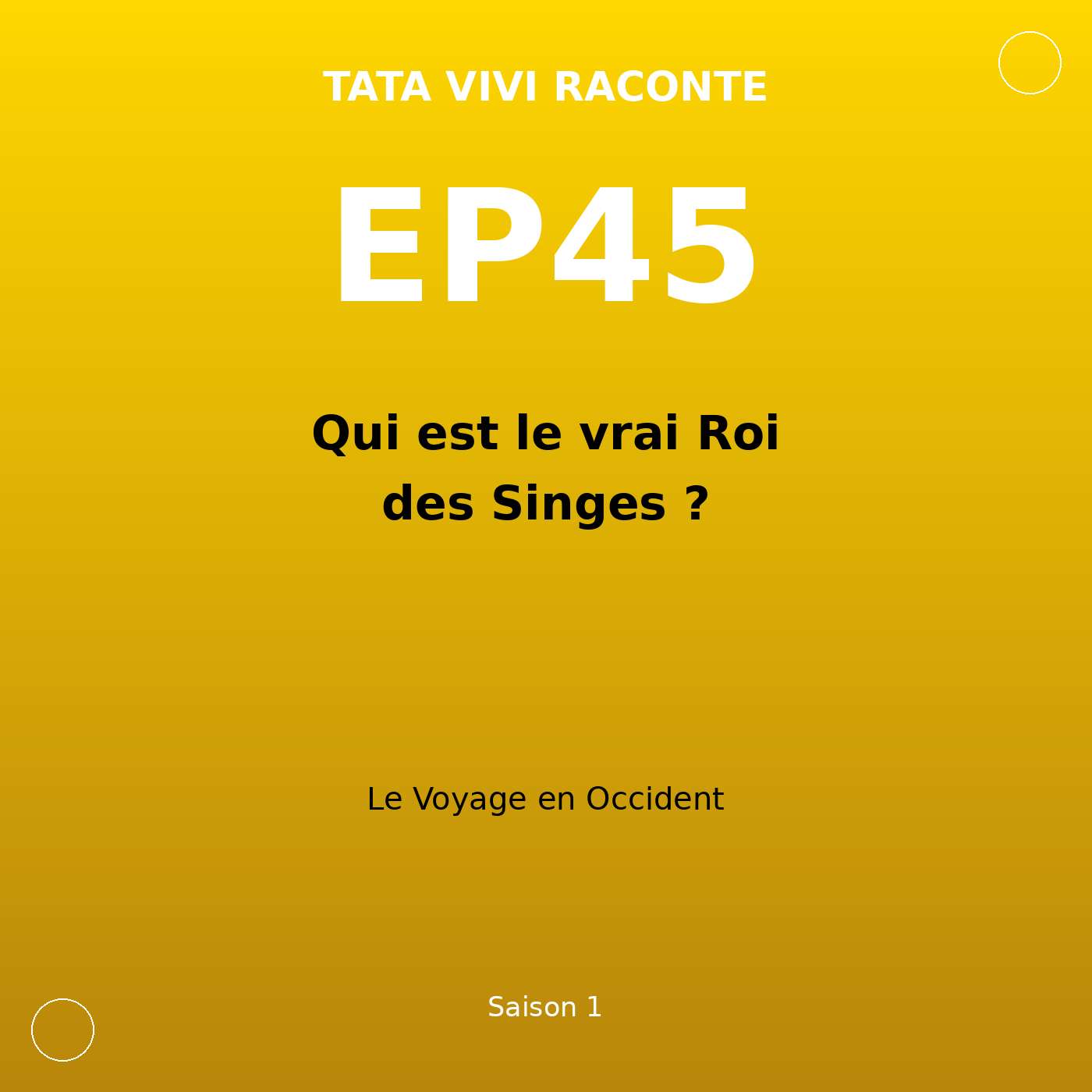 EP45 · Qui est le vrai Roi des Singes ? episode artwork