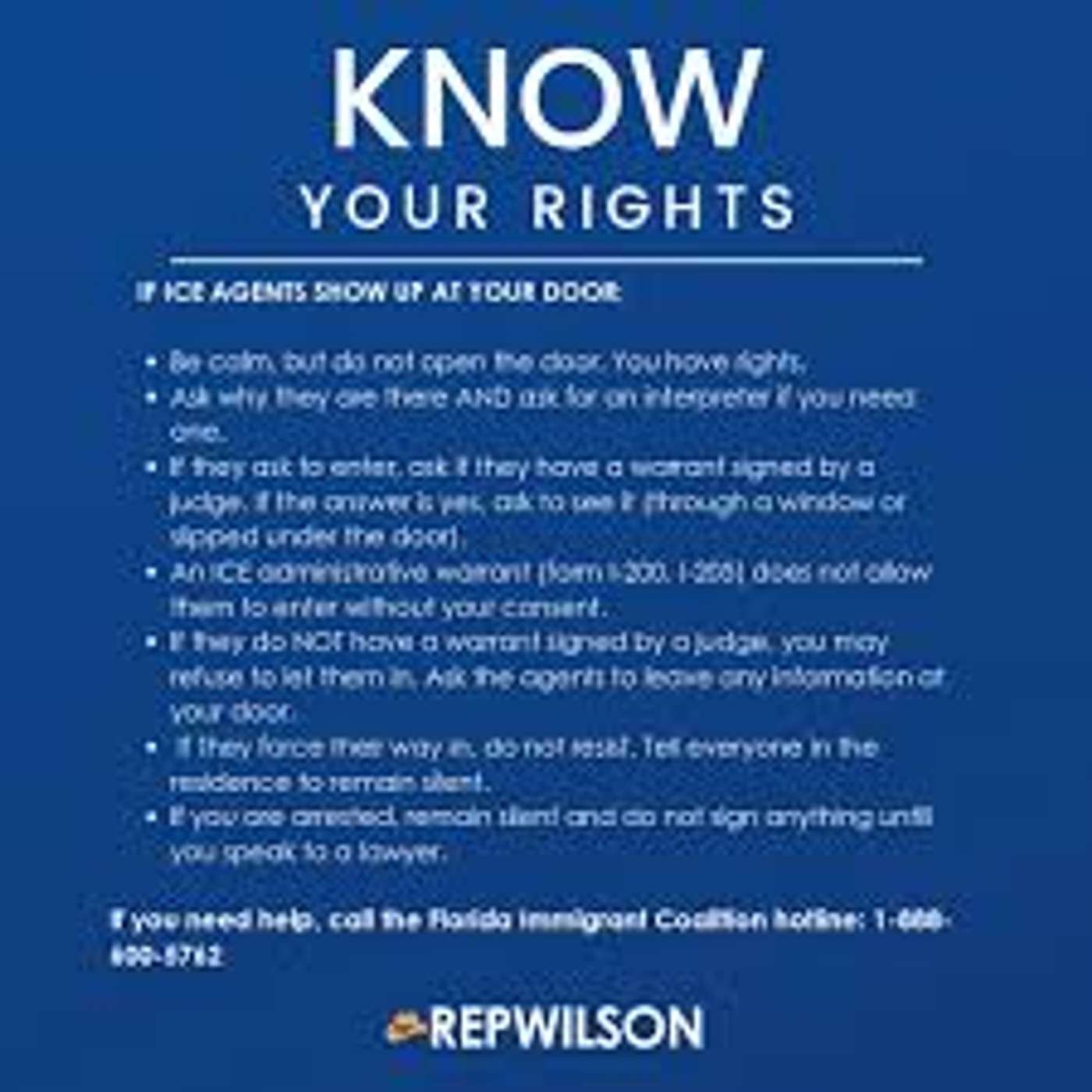 Immigration Defense:  What to Know, Who to Call