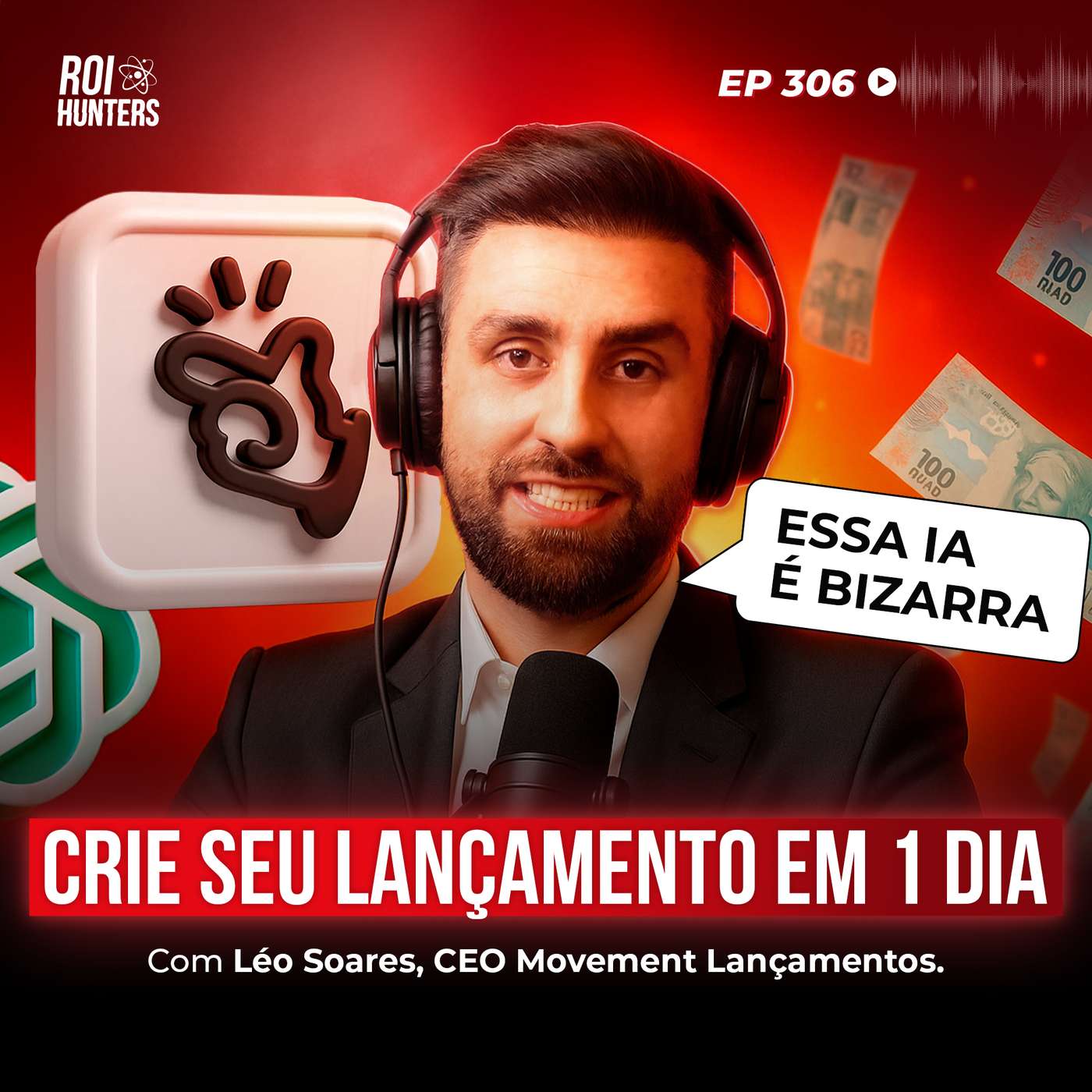 Como fazer um Lançamento de 7 DÍGITOS com Inteligência Artificial | ROI Hunters #306 Como fazer um Lançamento de 7 DÍGITOS com Inteligência Artificial | ROI Hunters #306