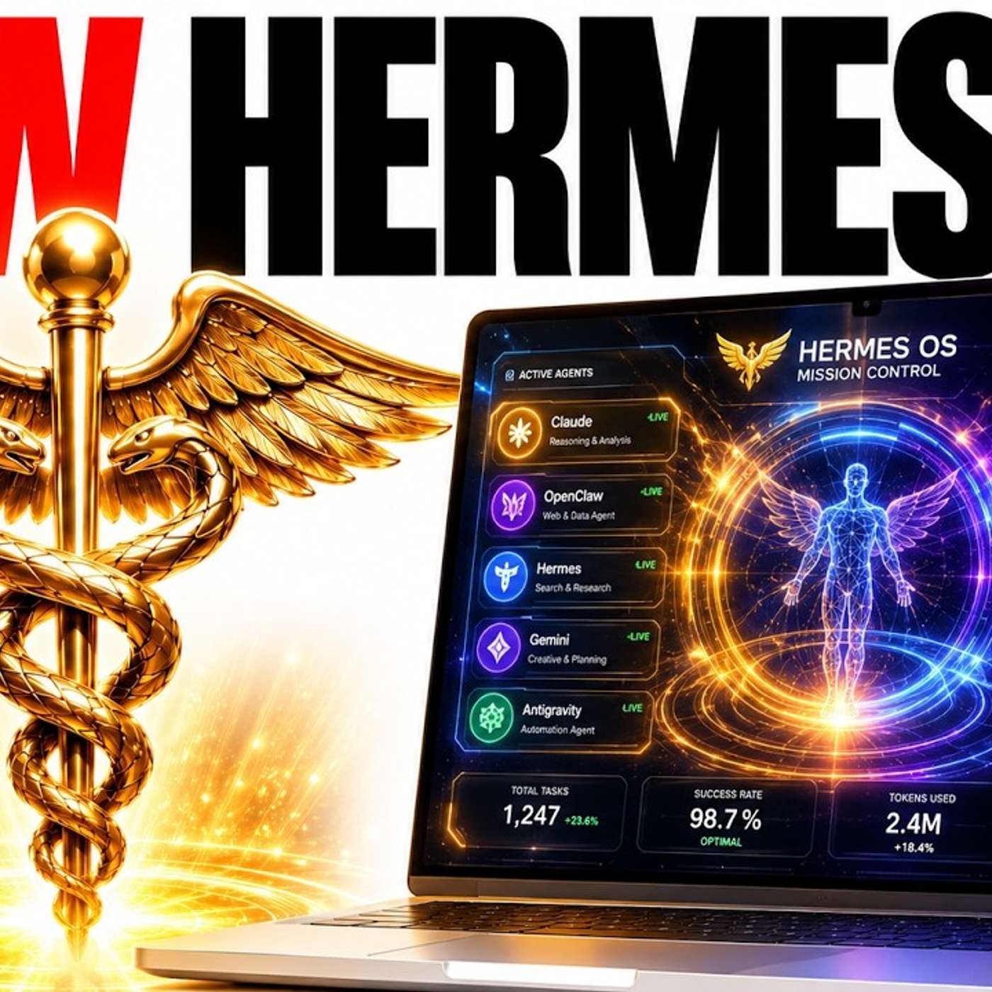 NEW Hermes Agent OS is INSANE! 🤯 episode artwork