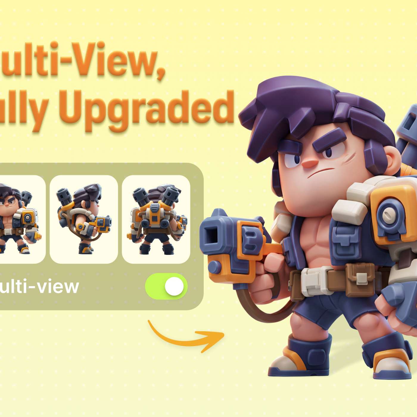 I Ran the Same Anime Character Through Meshy Multiview and Single-Image 3D