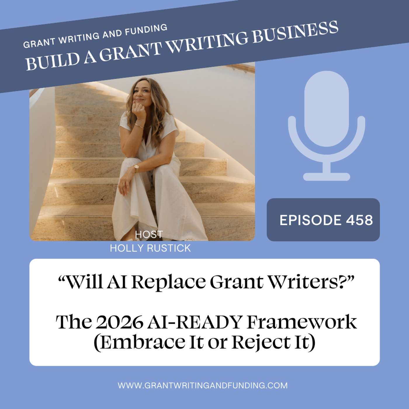 "Will AI Replace Grant Writers?” The 2026 AI-READY Framework (Embrace It or Reject It) episode artwork