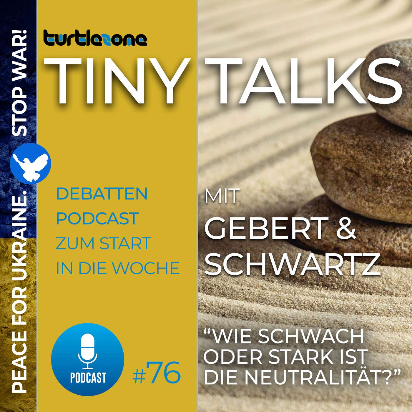 Turtlezone Tiny Talks - Der Debatten-Podcast mit Gebert und Schwartz