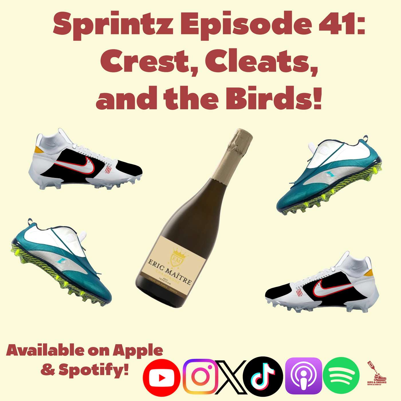 Sprintz Episode 41: Crest, Cleats, and the Birds episode artwork