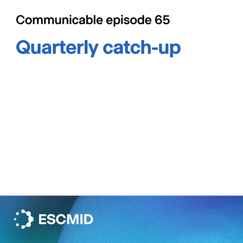 Communicable E65: Quarterly catch-up (October 2026 edition)