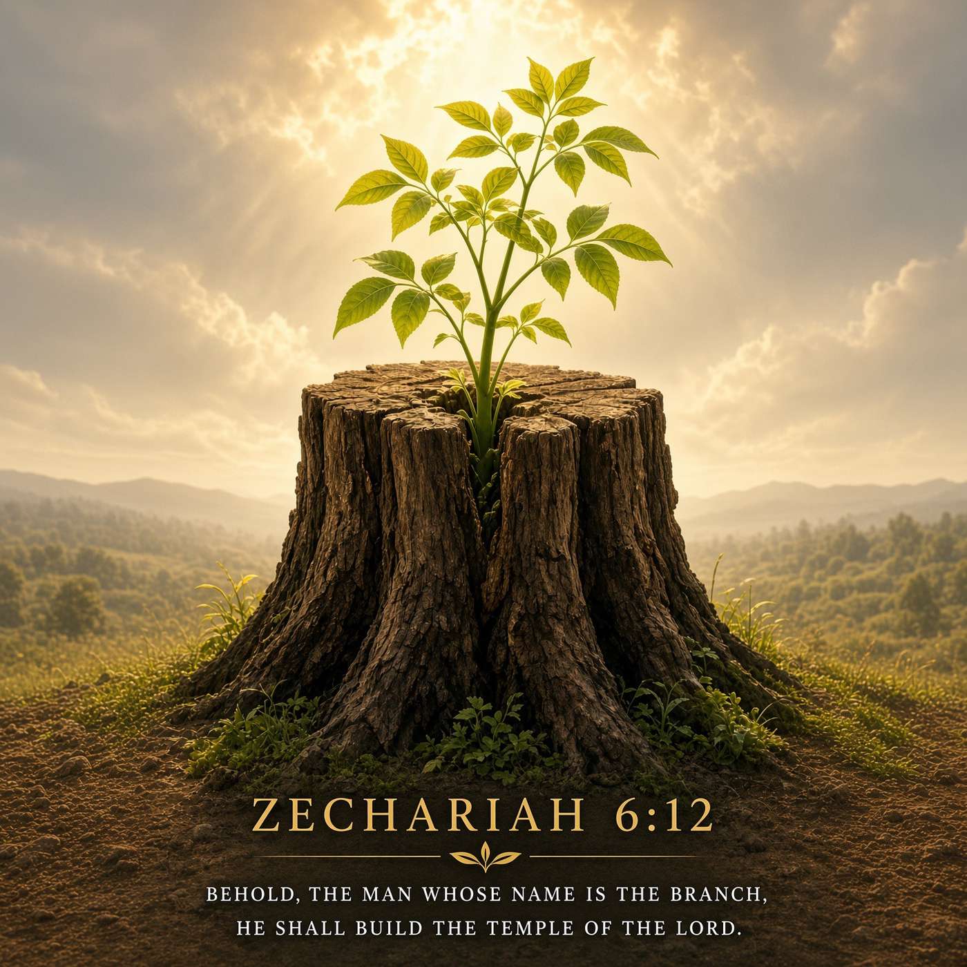 Isaiah 6 There is life in the stump. A Branch will bring new life to Jerusalem and to us. episode artwork